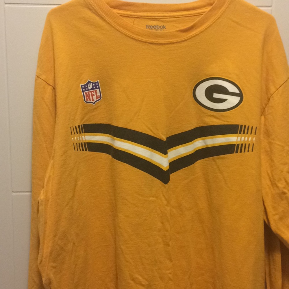 Reebok Green Bay packer long sleeve shirt XXL